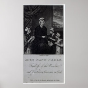 Affiche Mlle Nano Nagle, 1809