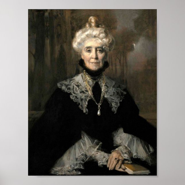 Affiche Mme Adeline M. Noble (Devant)