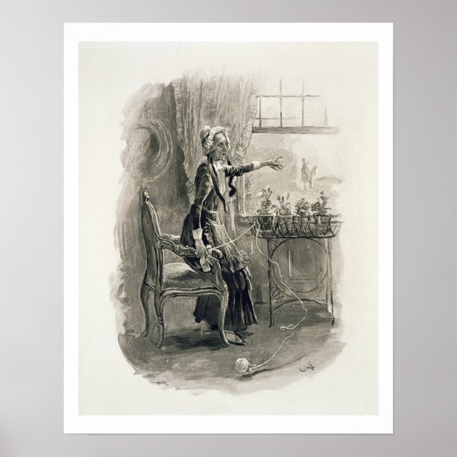 Affiche Mme Betsy Trotwood, de "Charles Dickens : A Gossi (Devant)