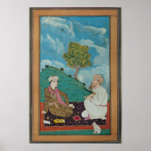 Affiche Mme D-181 fol.9 Un enseignant et son élève, 1674