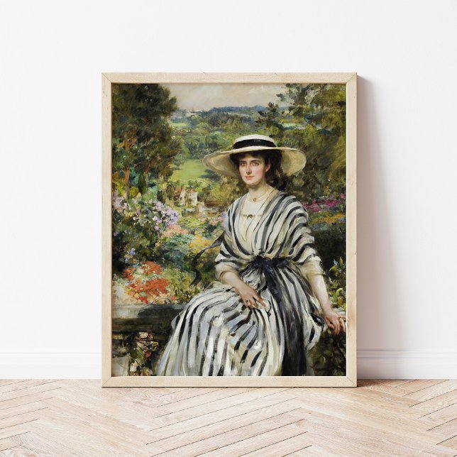 Affiche Mme Edward Windsor Hussey | James Jebusa Shannon (Créateur téléchargé)