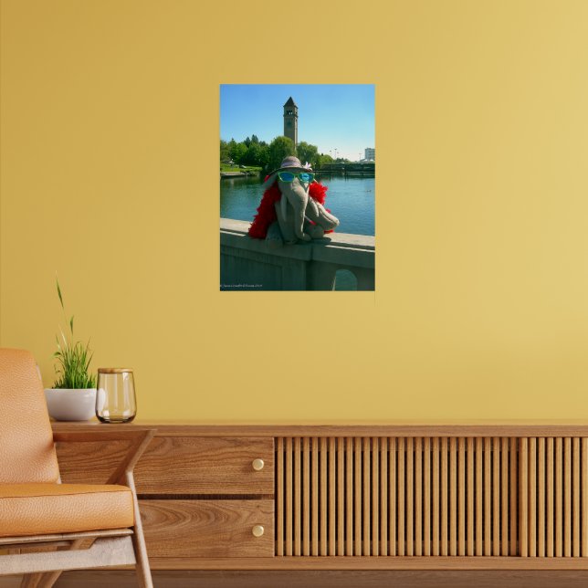 Affiche Mme Ella au parc (Salon 2)