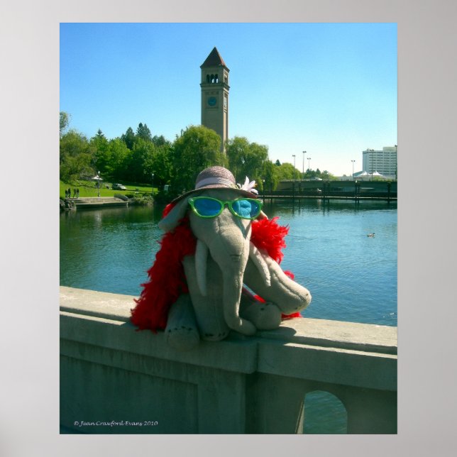 Affiche Mme Ella au parc (Devant)