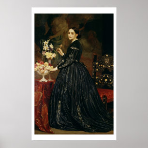 Affiche Mme James Guthrie, c.1864-5 (huile sur la toile)