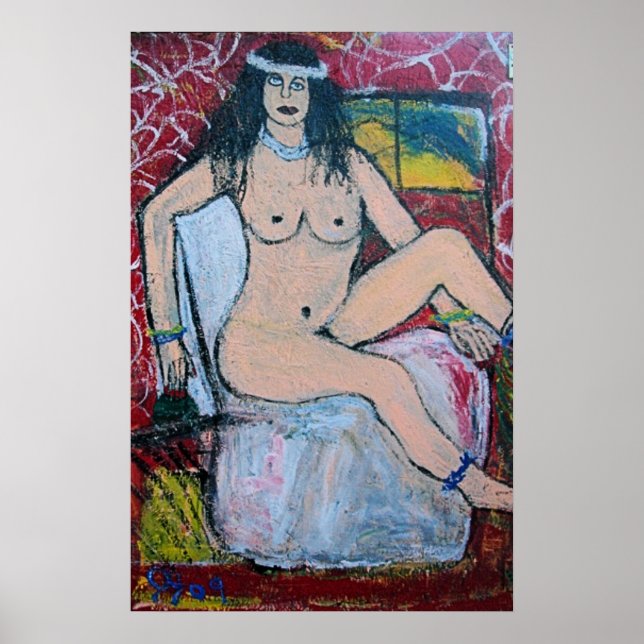 AFFICHE MME OROZCO D'ALGER (Devant)