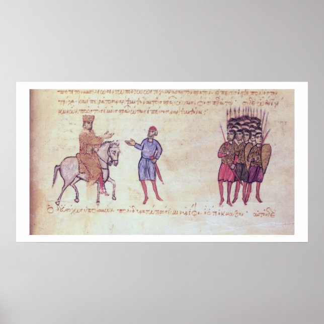 Affiche MMS Vitr 26-7 L'armée byzantine en fuite (Devant)