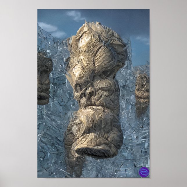 AFFICHE MOAI (Devant)