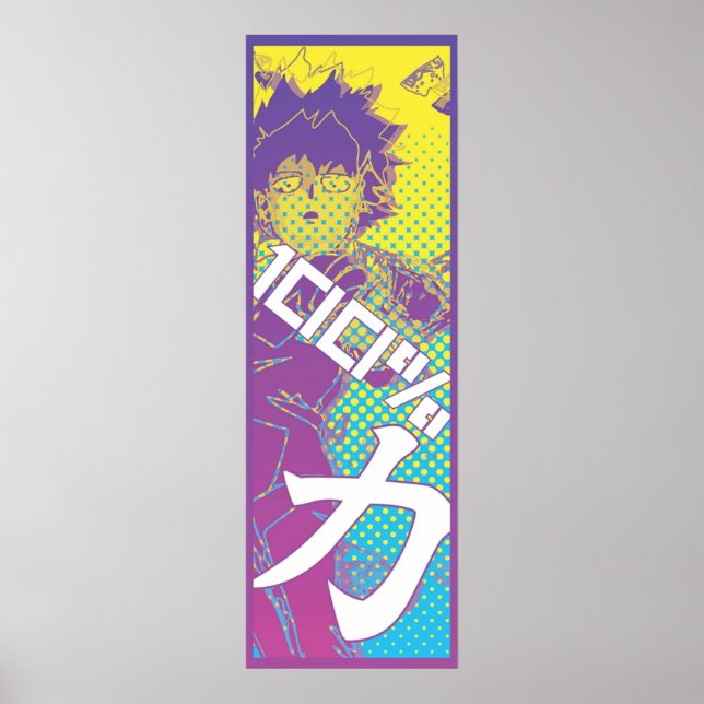 Affiche Mob Psycho 100 puissance (Devant)