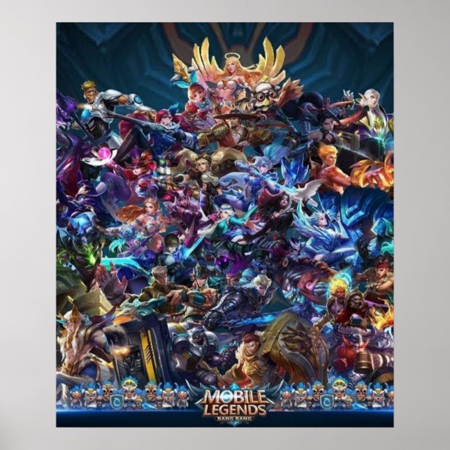 Affiche Mobile Legends Bang Bang (Devant)