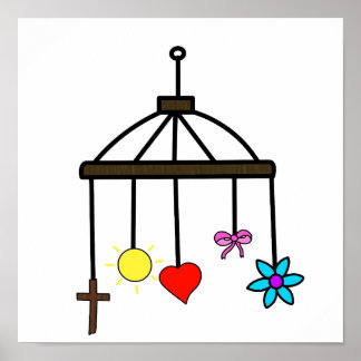 Affiche mobile pour bébé