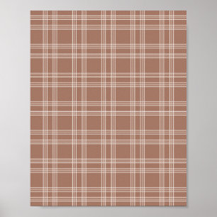Affiche Mocha Mousse En vichy