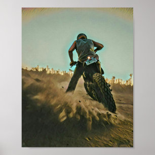 Affiche mocycle toxique pour papa