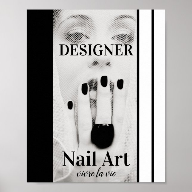 Affiche Mode de vernis à ongles (Devant)