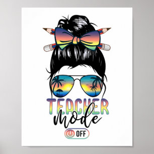 Affiche Mode Désactivé Chemise Fin De L'Année Bonjour Été
