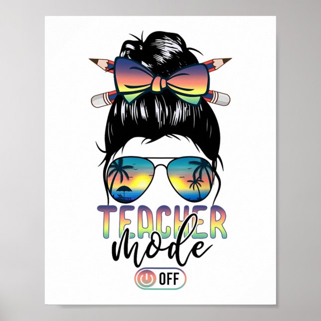 Affiche Mode Désactivé Chemise Fin De L'Année Bonjour Été (Devant)