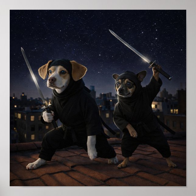 Affiche "Mode furtif" (Devant)