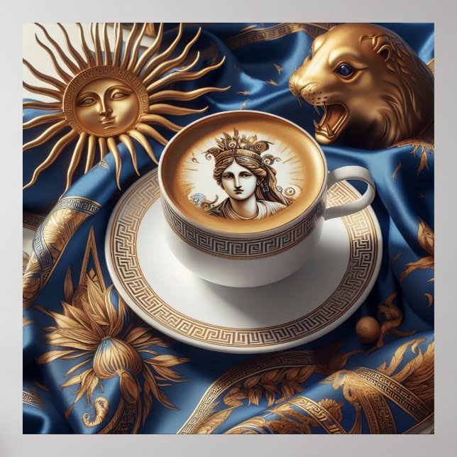 Affiche Mode glamour mode mode mode de vie de luxe (Devant)