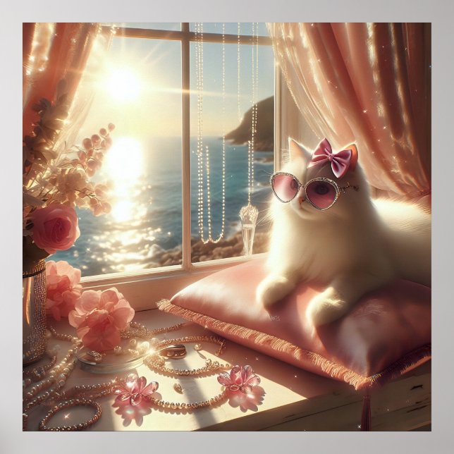 Affiche Mode glamour mode mode mode de vie de luxe (Devant)