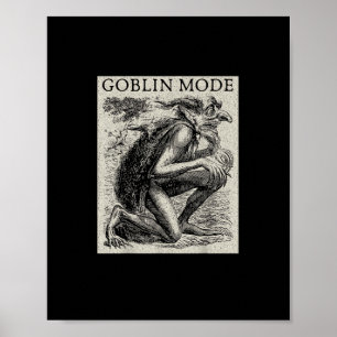 Affiche Mode Gobelin Goblincore Fairycore Grunge Médiéval
