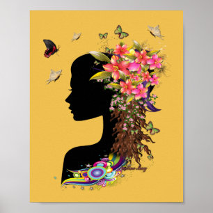 Affiche Mode Imaginaire pour dames