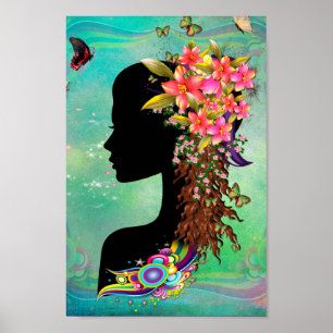 Affiche Mode Imaginaire pour dames