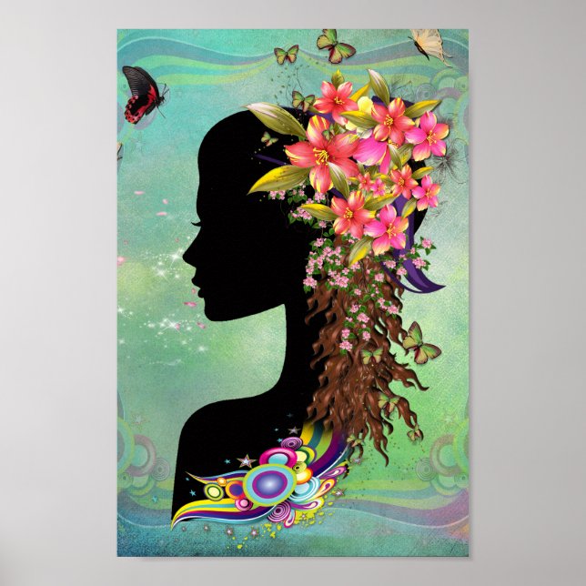 Affiche Mode Imaginaire pour dames (Devant)