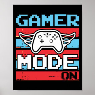 Affiche Mode Joueurs Activé