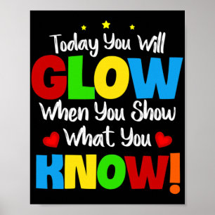 Affiche Mode Jour D'Essai Sur Les Idées D'Essai Des Enseig