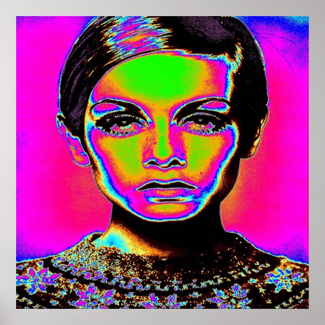 Affiche Mode Pop Art (Devant)