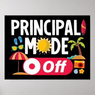 Affiche Mode Principal Désactivé Dernier Jour De L'École É