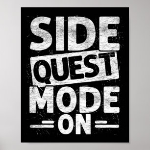 Affiche Mode Quête Secondaire Activé Festival Drôle de Jou