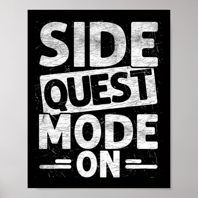 Affiche Mode Quête Secondaire Activé Festival Drôle de Jou (Devant)