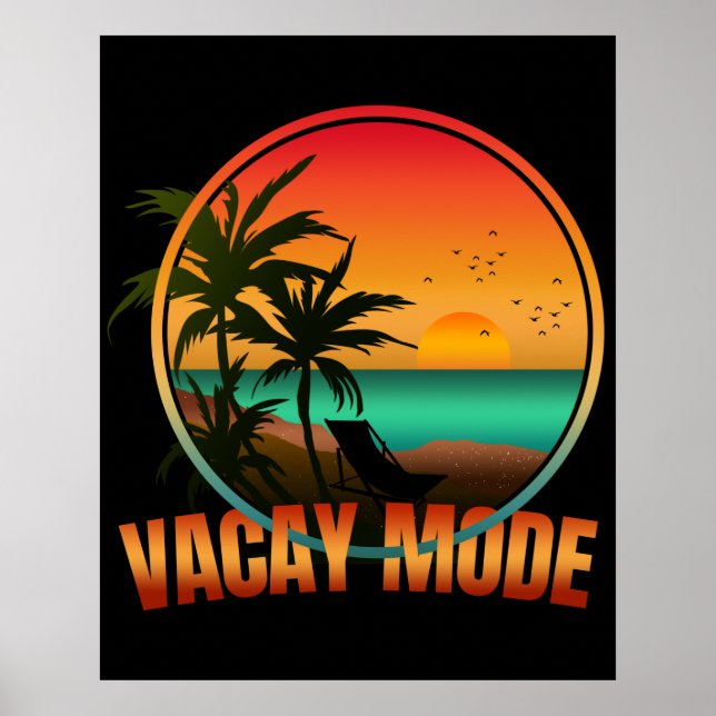 AFFICHE MODE VACANCES (Devant)