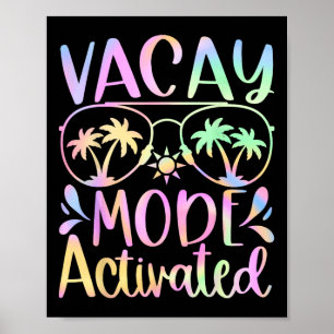 Affiche Mode Vacances Activé Vacances Été Croisière Séjour