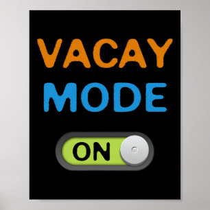 Affiche Mode Vacances Sur Plage Palmiers Croisière Ambianc
