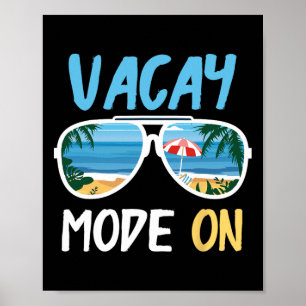 Affiche Mode Vacay Sympa En Été En Famille