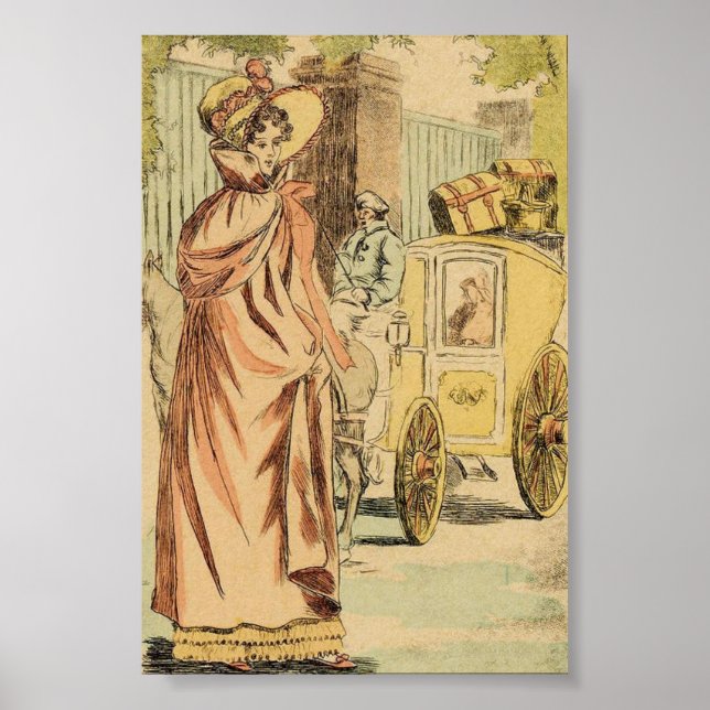 Affiche Mode vintage (Devant)