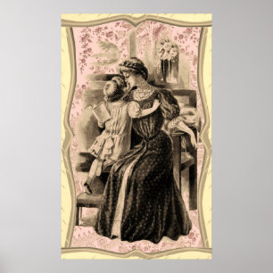 Affiche Mode vintage 1900