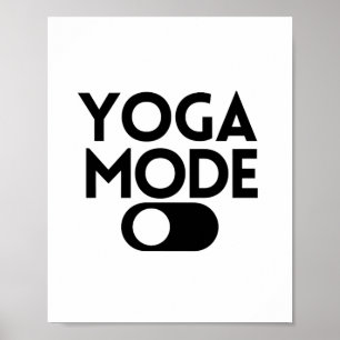 Affiche Mode Yoga