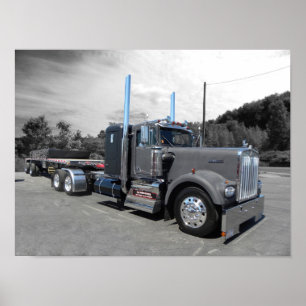 Affiche Modèle A de Kenworth de Lang