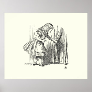 Affiche Modèle Alice à la recherche de la porte