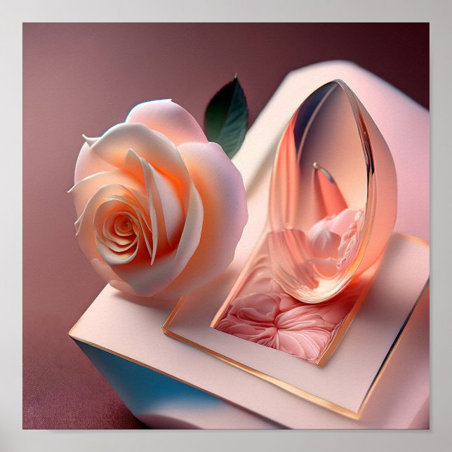 Affiche Modèle d'affiche d'art (Matte / Carré) (Devant)