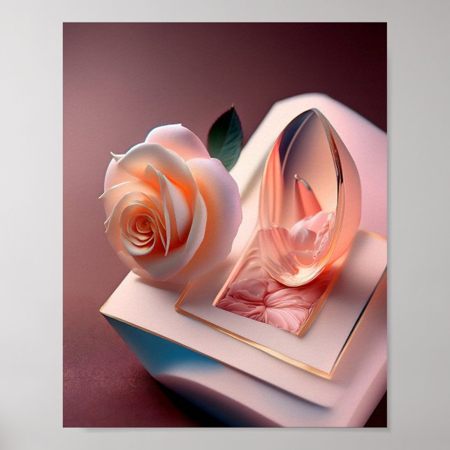 Affiche Modèle d'affiche d'art (Matte / Vertical) (Devant)