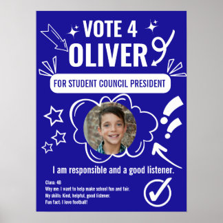 Affiche Modèle d'affiche de vote du Conseil scolaire pour