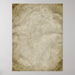 Affiche Modèle d'affiche en papier parchemin de fond