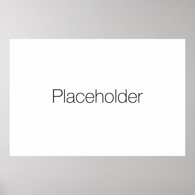 Affiche Modèle d'affiche paysager (Devant)