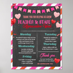 Affiche Modèle d'appréciation de l'enseignant de la Saint-