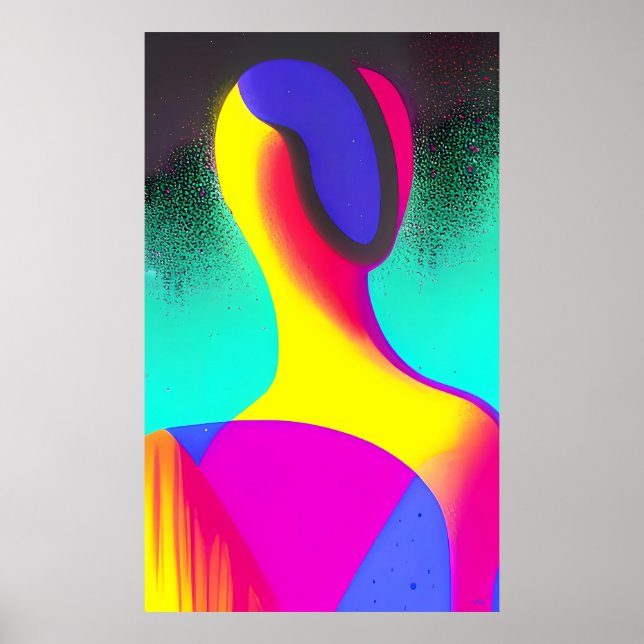 Affiche Modèle Das Ken Gage Surréalisme (Devant)