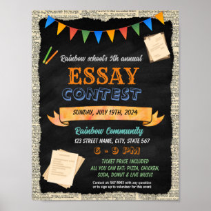 Affiche Modèle de concours Essai