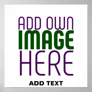 AFFICHE MODELE DE TEXTE D'IMAGE BLANCHE SIMPLE ÉDITABLE MO